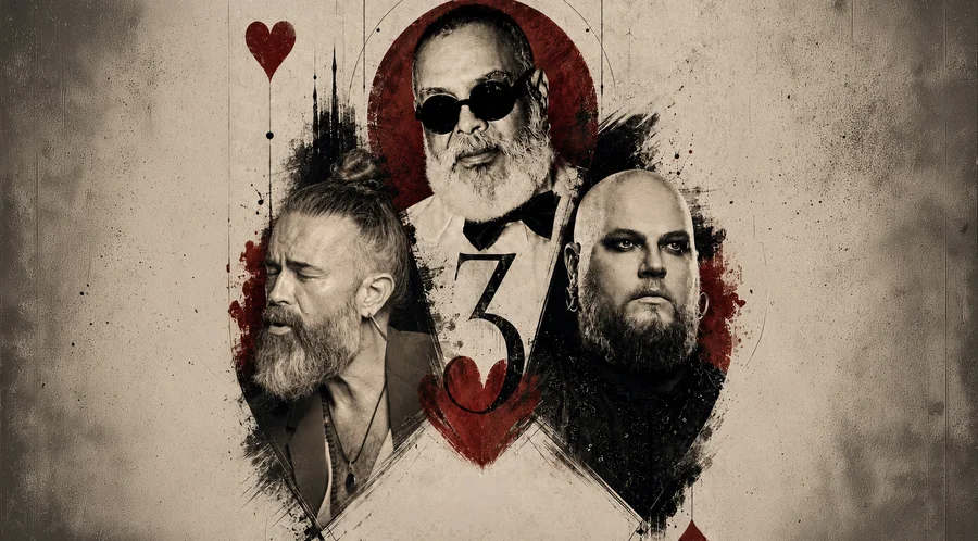 3 de Corazones · Pancho Céspedes, Enrique Ramil y José Luis Jaén