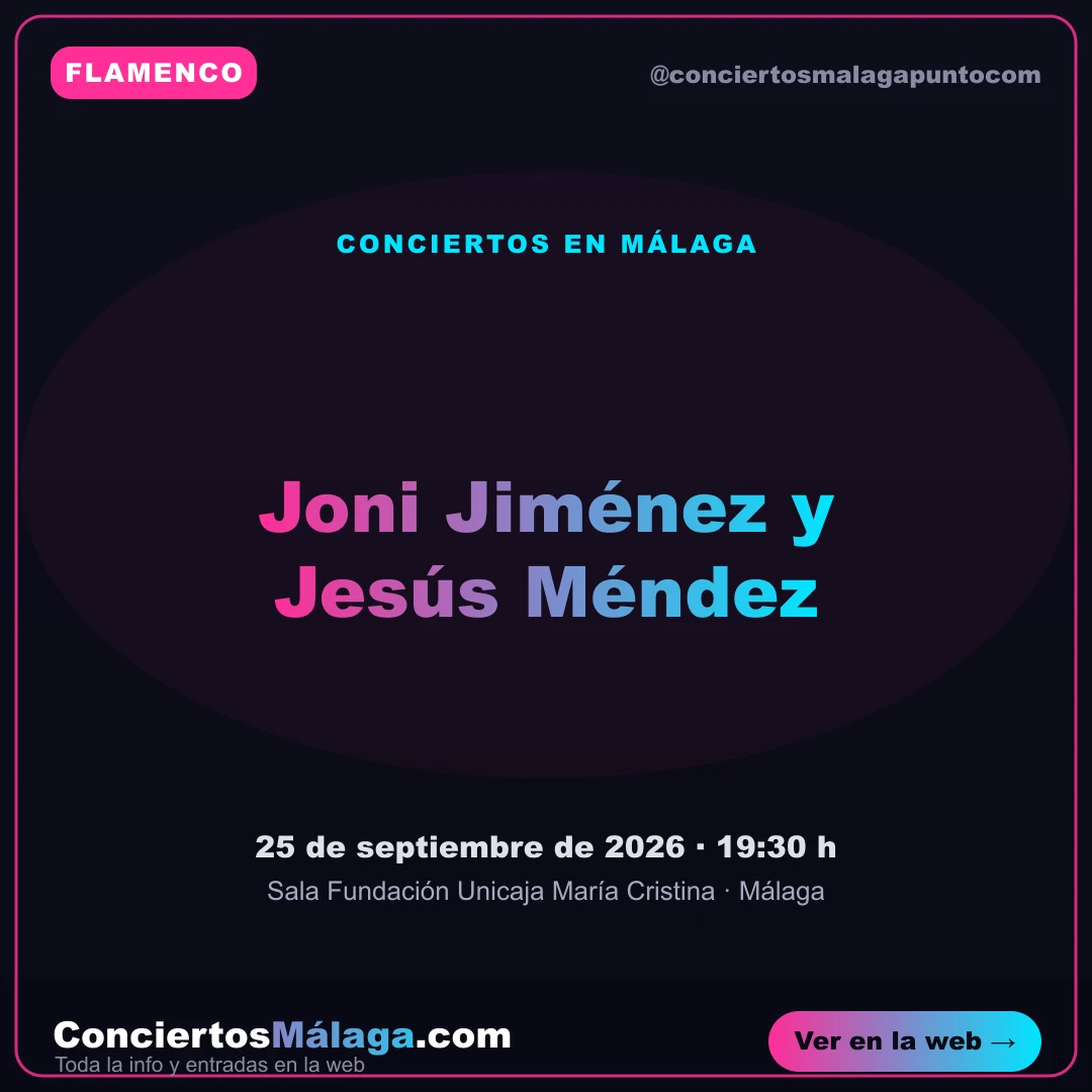 Joni Jiménez y Jesús Méndez