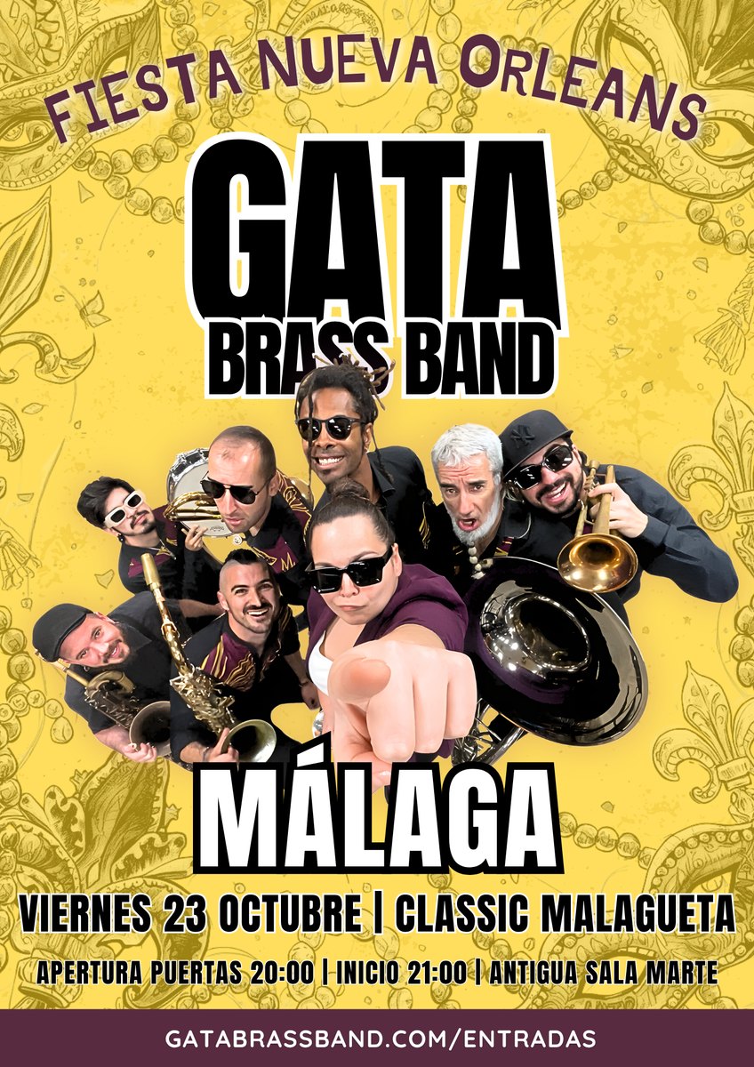 Gata Brass Band · Fiesta Nueva Orleans