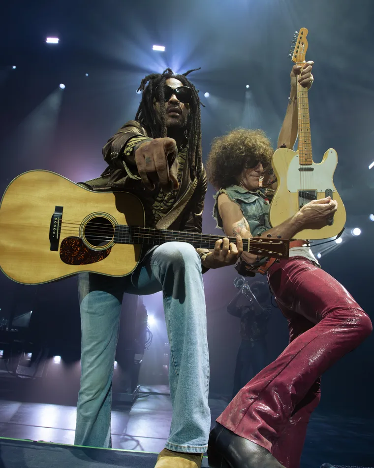 Lenny Kravitz durante su concierto en Starlite Occident, Marbella