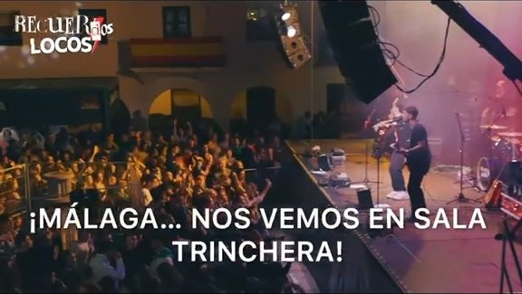 Público en un concierto de Recuerdos Locos