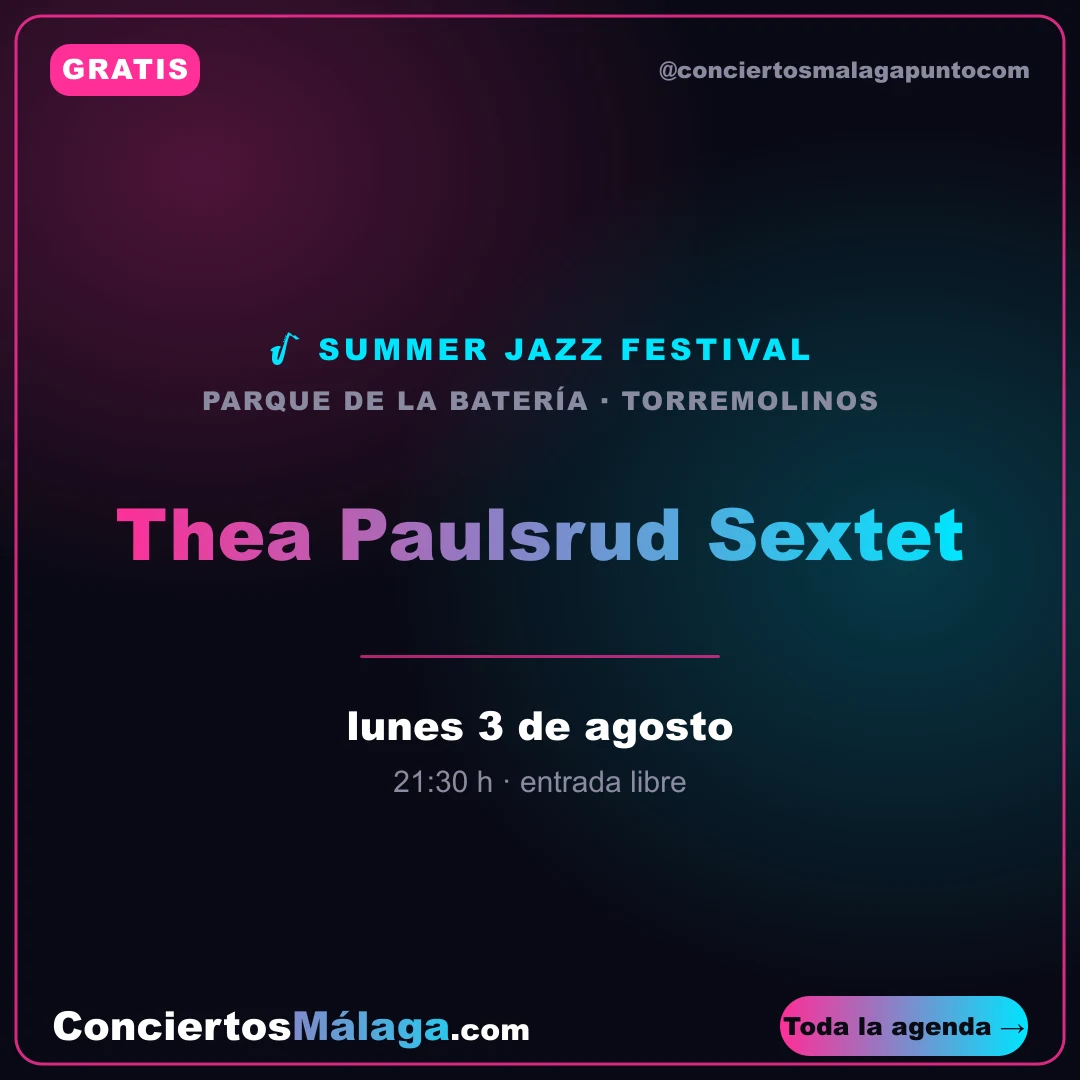 Thea Paulsrud Sextet — Summer Jazz Festival