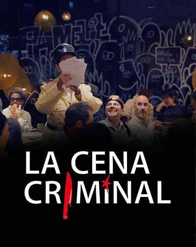 Cartel de La Cena Criminal