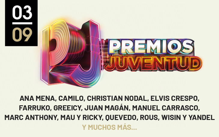 Cartel del concierto de Premios Juventud en Auditorio Starlite, Marbella — jueves, 3 de septiembre de 2026
