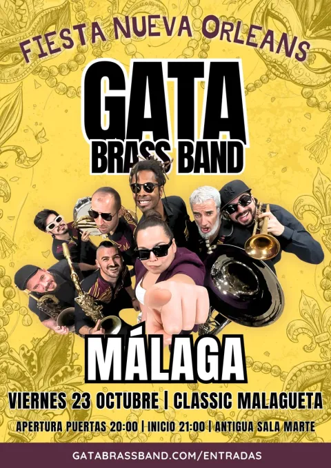 Gata Brass Band · Fiesta Nueva Orleans