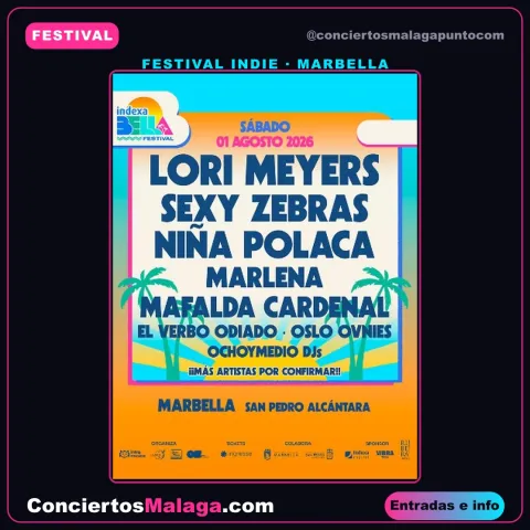 Conciertos imprescindibles este verano en Málaga
