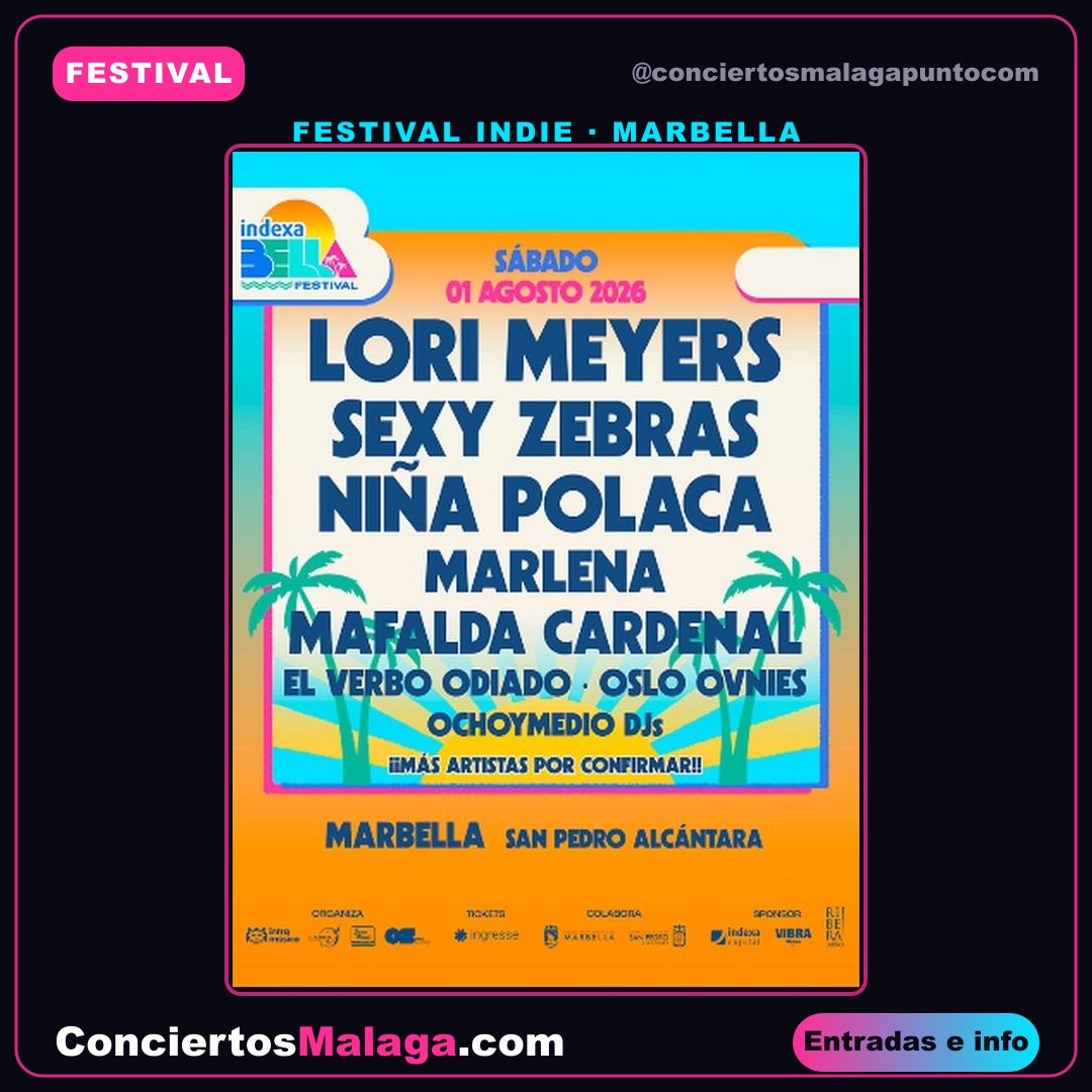 Conciertos imprescindibles este verano en Málaga